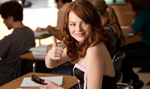 칭찬 잘했어 여자 엄지 최고 웃으면서 손가락