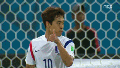 박주영 월드컵 축구 꿀엄지 엄지 따방 잘했어 최고 니가짱