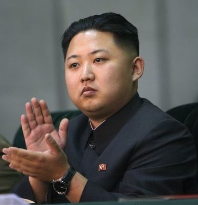 칭찬 박수  북한  김정은