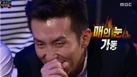 유희열 지켜보고있다 지켜보고 있다 매의눈 매의 눈 눈빛 매의눈 가동