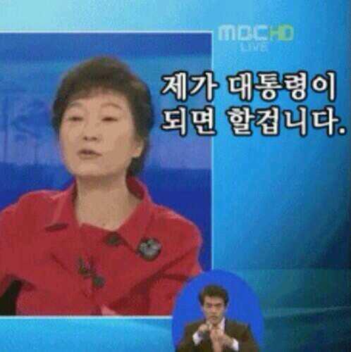 시사 정치 사회 대통령 닭 제가 대통령이 되면 할겁니다 박근혜 토론 대선 대선토록 문재인