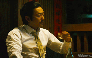 하정우 먹방 김 먹는 장면 영화 장면 먹는모습 범죄와의 전쟁