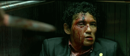 신세계 황정민 드루와 들어와 엘리베이터 장면