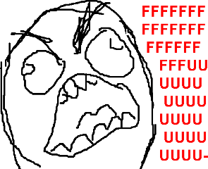 밈 레이지코믹스 FFFFFUUUUU 분노 짜증 원본