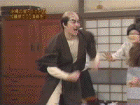 일본 예능 발차기 여자 아이돌 충격 날라차기 머리 하이킥