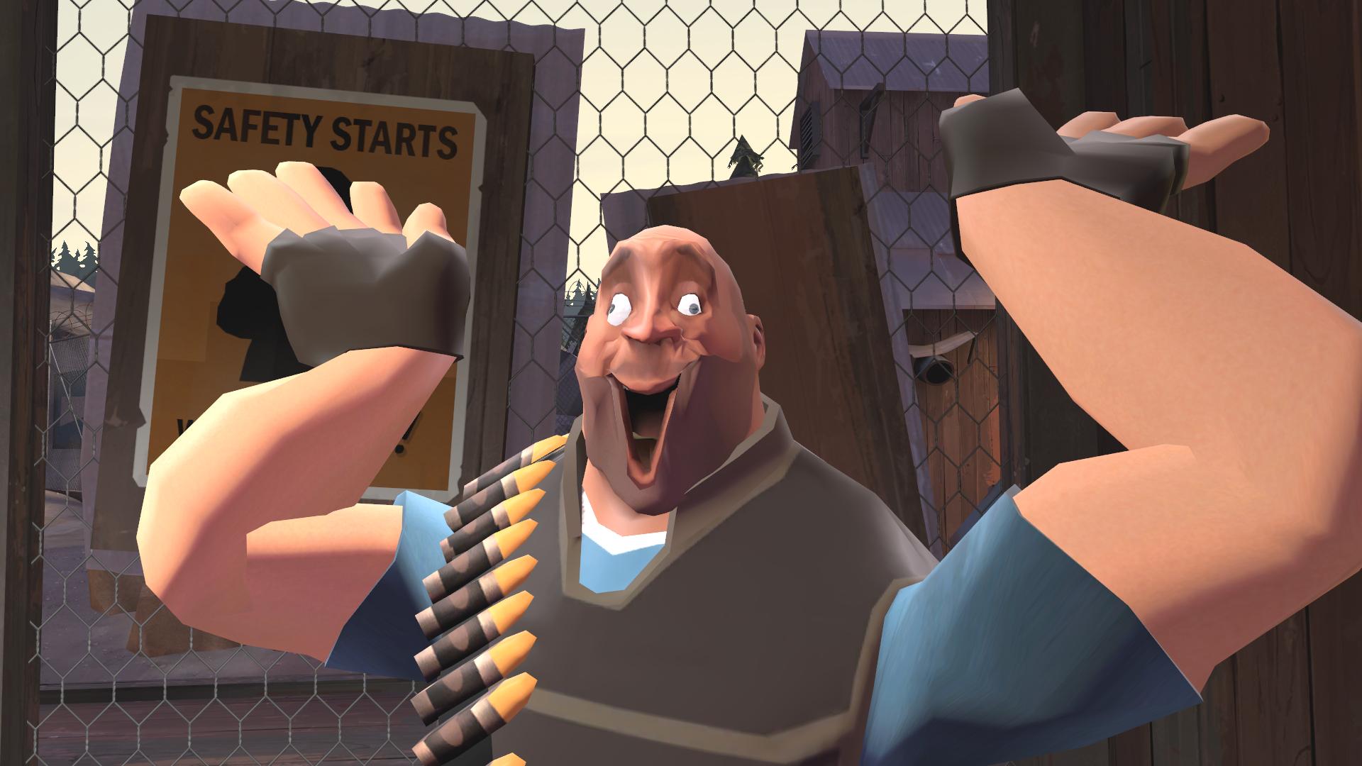 TF2 팀포트리스2 게리모드 헤비 병맛