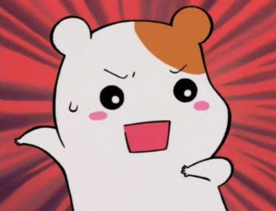 깜짝 놀라는 에비츄 햄토리 기여운 놀람