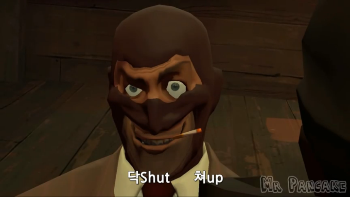 TF2 팀포트리스2 스파이 데모맨 자막