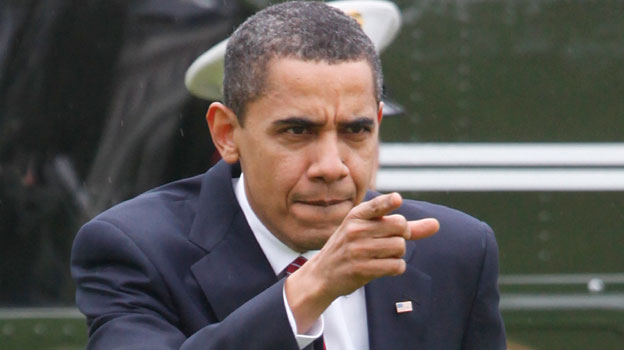 오바마 대통령 미국 손가락질 손가락 그만해 표정