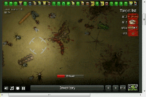 박멸  벌레  바로 밟아서 죽이는 게임 터지는