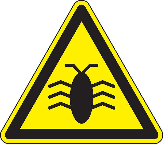 박멸  벌레  벌레 출입금지 벌레 조심 표지판