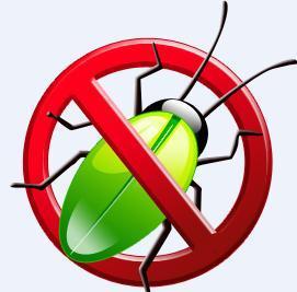 해충 박멸 표시