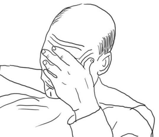 멘붕 좌절 답답 아이고 머리야 황당 짜증 스트레스 편두통 두통 머리아플때