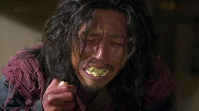 추노  고구마 먹다가  눈물  오열  슬픔  이대길  장혁