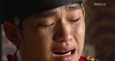 해품달 김수현 오열 오는 장면