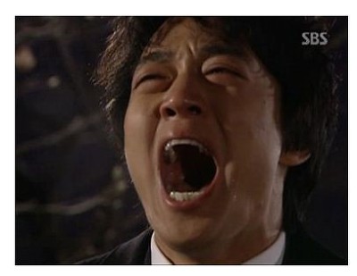 오태식 해바라기 레전드 우는 장면 입벌리고 김래원 콧구멍