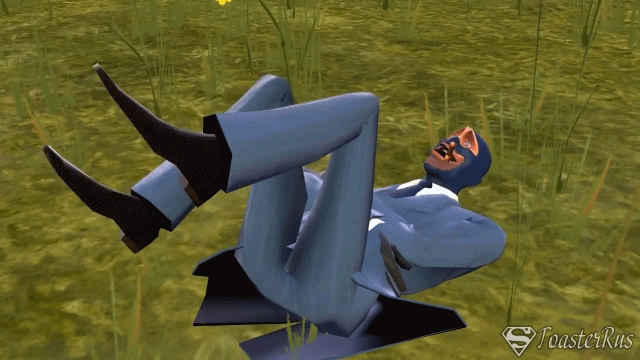 TF2 팀포트리스2 게리모드 스파이 비웃음 ㅋㅋㅋ 움짤