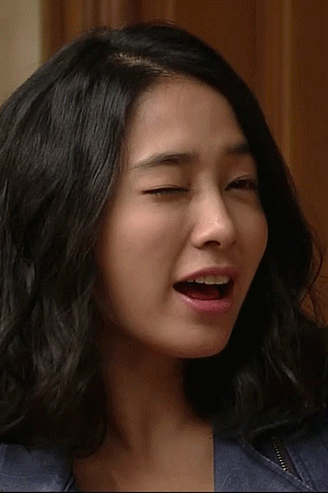 이민정 윙크 움짤 귀여운 여자 연예인 이병헌 성공적