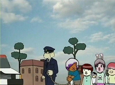 철컹 수갑  철컹철컹 수갑차는 손  경찰  범죄자  신고  잡혀가는 모습  만화