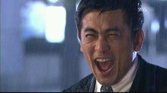 본노 화남 표정 비오는날 표정 화난 차인표