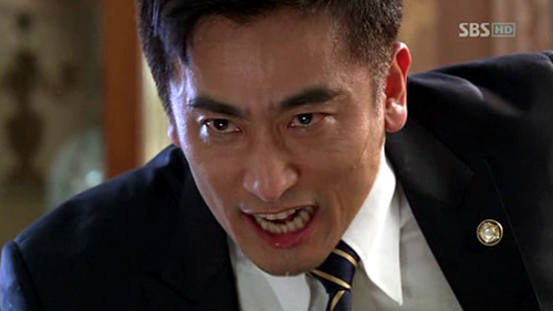 차인표 분노 화남 화내는 분노하는 대물 강태산 국회의원