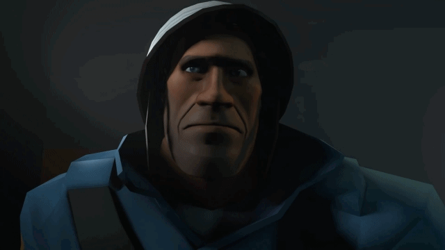 팀 포트리스 2 솔저 소필메 눈물 슬픔 움짤