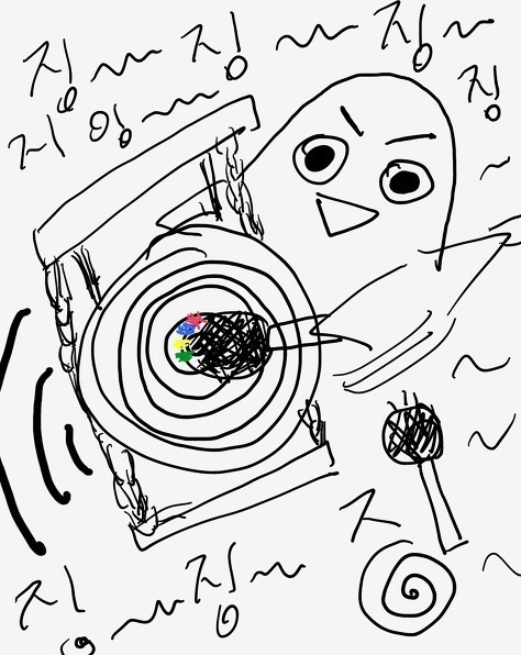 시끄러운 시끄러운짤 정신없는 시끄러워 소리 징징 징치는