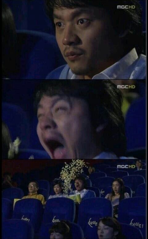 분노 영화관 팝콘 드라마 으아아아아!!!