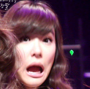 소녀시대 티파니 허컥 놀랄때 입모양 모습 얼굴 깜놀 낙타 뜨아 소시 놀람 깜짝