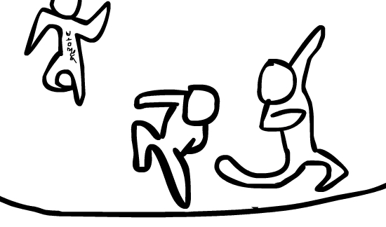 판타지 개그 막춤 춤 움짤