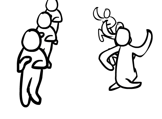 판타지 개그 막춤 춤 움짤