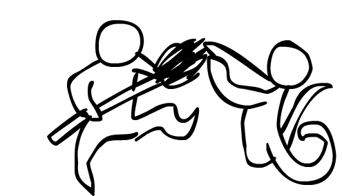 판타지 개그 막춤 춤 움짤