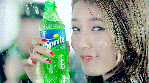 사이다 시원 통쾌 좋아  후련 사이다맛 다이다짤 수지 스프리스 광고