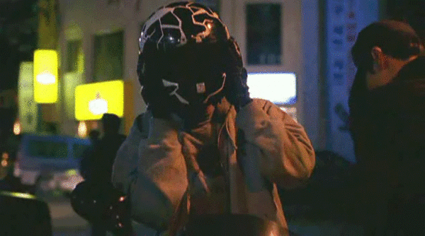 미만잡 정우성 비트 오토바이 잘생긴 호구형 바이크 헬멧 영화