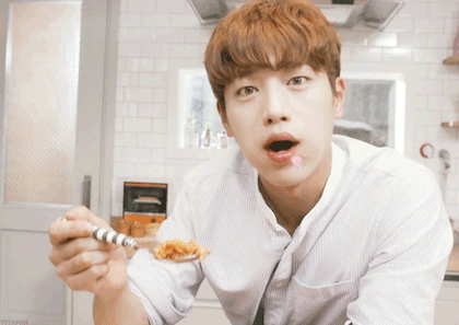 서강준 먹방 아 움짤 느끼