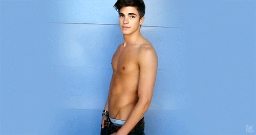 모델 남자 여자들을 위한 움짤