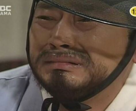 우는 모습 전광렬 역대급 인생짤 사극 눈물 안습 오열