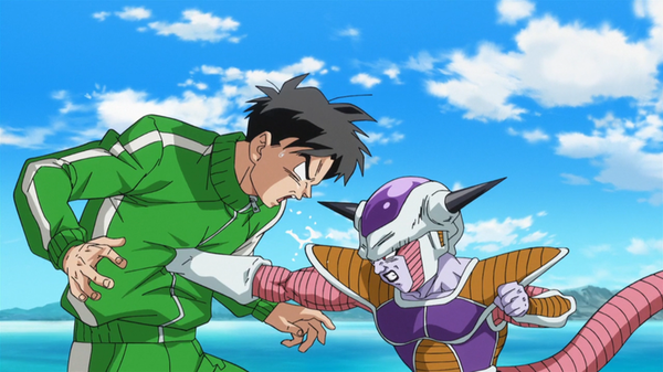 드래곤볼 베지터 손오공 명치 명존쎄 명치 쎄게 때리고 싶다