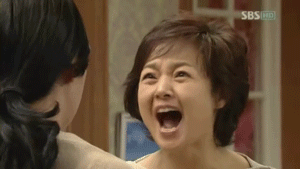 분노 움짤 으아아아 폭발 화내는 짜증 배종옥