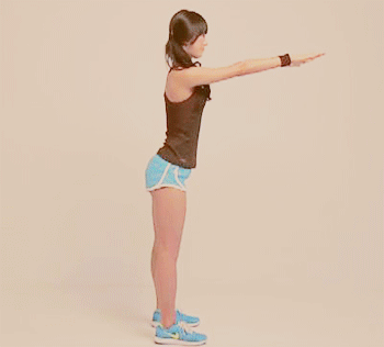 운동 여자 하체 맨손 전신운동 스쾃 스쿼트