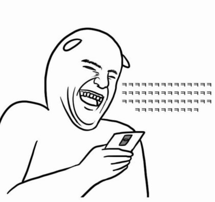 웹툰짤 대학이기 웃음짤 ㅋㅋㅋ 스마트폰 보면서 웃는 모습