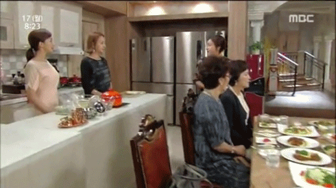 스파게티 싸대기 막장 드라마 얼굴에 뿌리는 장면