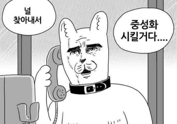 널 찾아내서 중성화 시킬거다