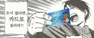 지름신 지름 돈이 없다면 카드로 질러라