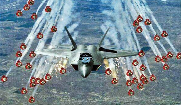 새해 인사 복주머니 폭격 투하 전투기 폭격기 네오 복폭탄 복 새해짤