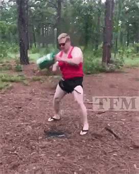 상남자 맥주 마시기 도끼 화끈 술 박력 미친