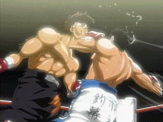 허리케인죠 복싱 권투 때리는 맞는 주먹 펀치 한방 훅 원펀치