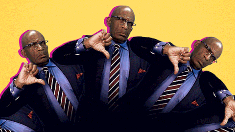 비추 비추천 엄지 아래로 재미없어 닥쳐 그만 죽여