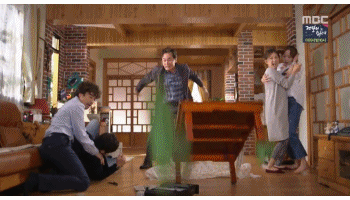 밥상 뒤집기 드라마 화남 열받아