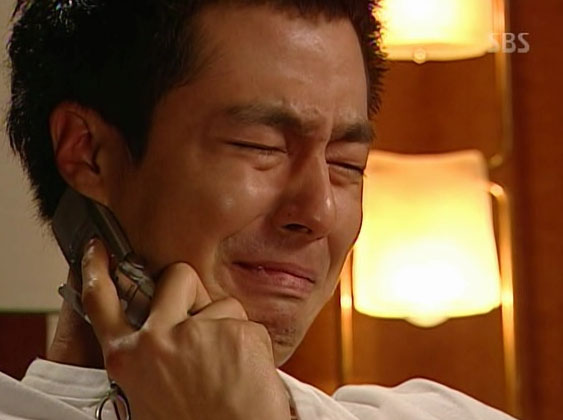 조인성 눈물 발리 생긴일 오열 안습 표정 전화 우는장면